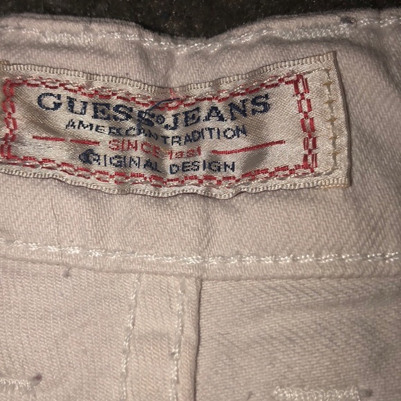 Guess Fringe Distressed high waisted shorts - Picture 3 of 4